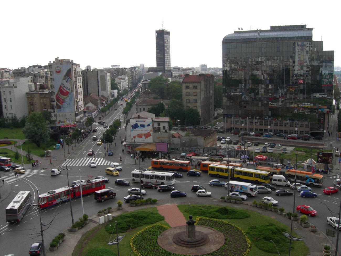 Площадь Славия или как говорят в Белграде «дыра Митича»